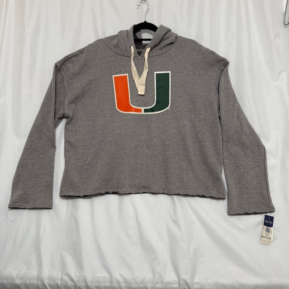 Miami University, Gray Women's Hoodie, size XXL